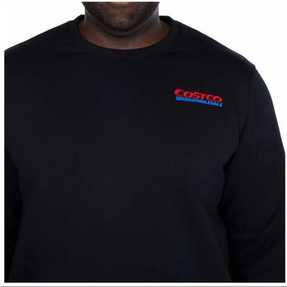 Costco Wholesale Men Logo Fleece Crewneck ( L ) - Picture 4 of 5